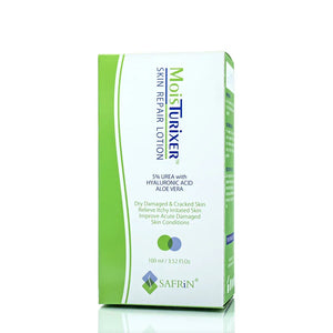 MOISTURIXER Skin Repair Urea Lotion 5% box - Safrin Skin care