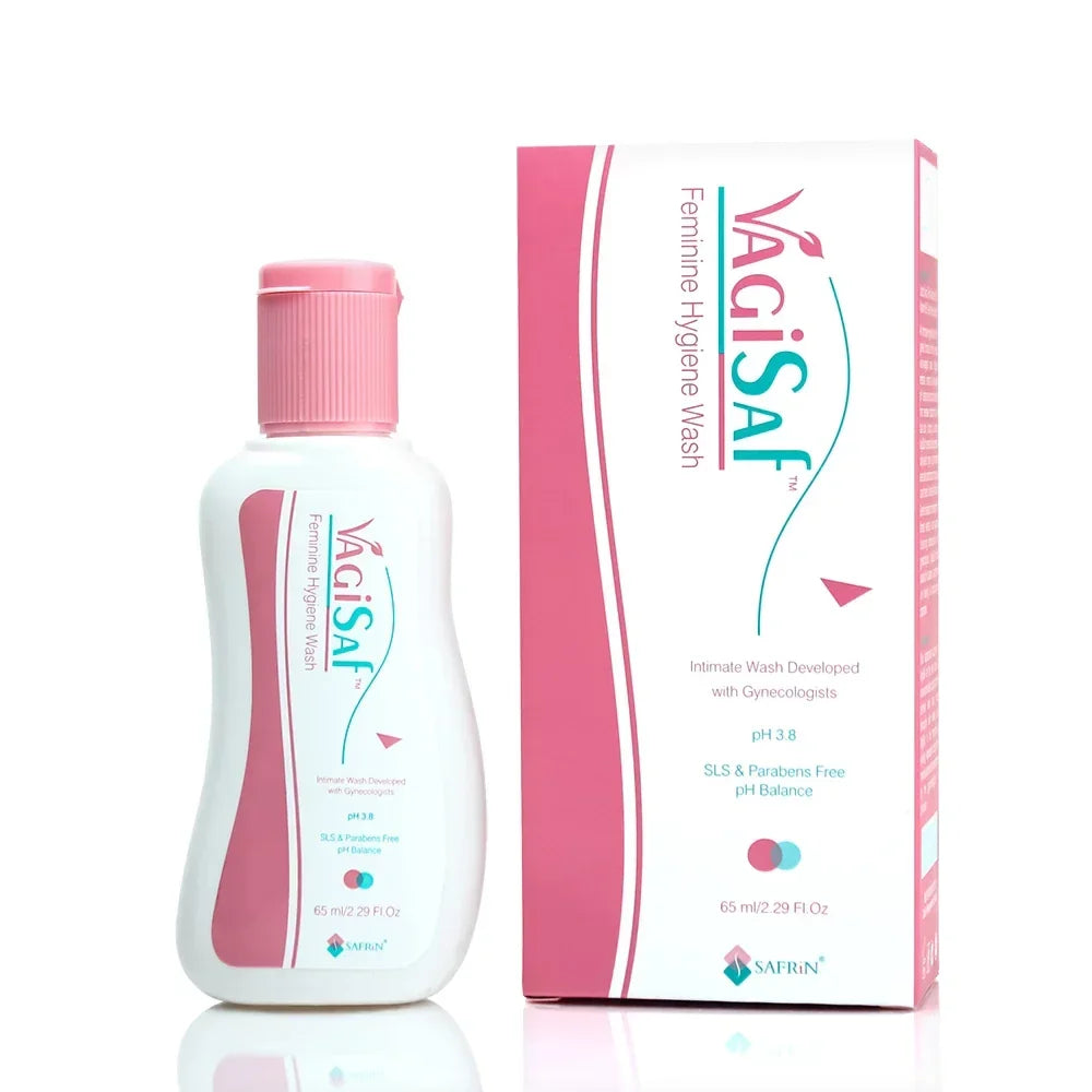 VAGISAF Feminine Hygiene Wash 65ml with box - Safrin Skin Care