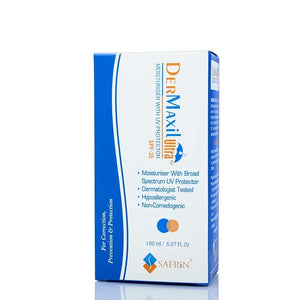 DERMAXiL ULTRA Moisturiser with UV Protector 150ml box - Safrin Skin Care