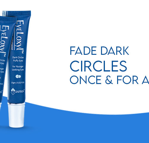 With Diet & Sleep Add Eyeloxyl dark circles cream To Routine