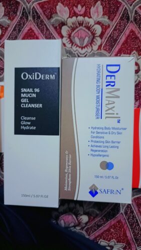 OxiDerm Snail 96 Mucin Gel Cleanser 150ml photo review