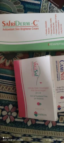 SAFRIDERM – C Antioxidant Skin Brightening Anti-aging Cream 30gm photo review