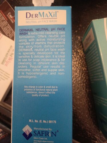 DERMAXiL Neutral pH Face Wash 150ml photo review