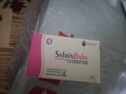SAFRiN BABY Cleansing Bar Neutral pH Soap 75gm photo review